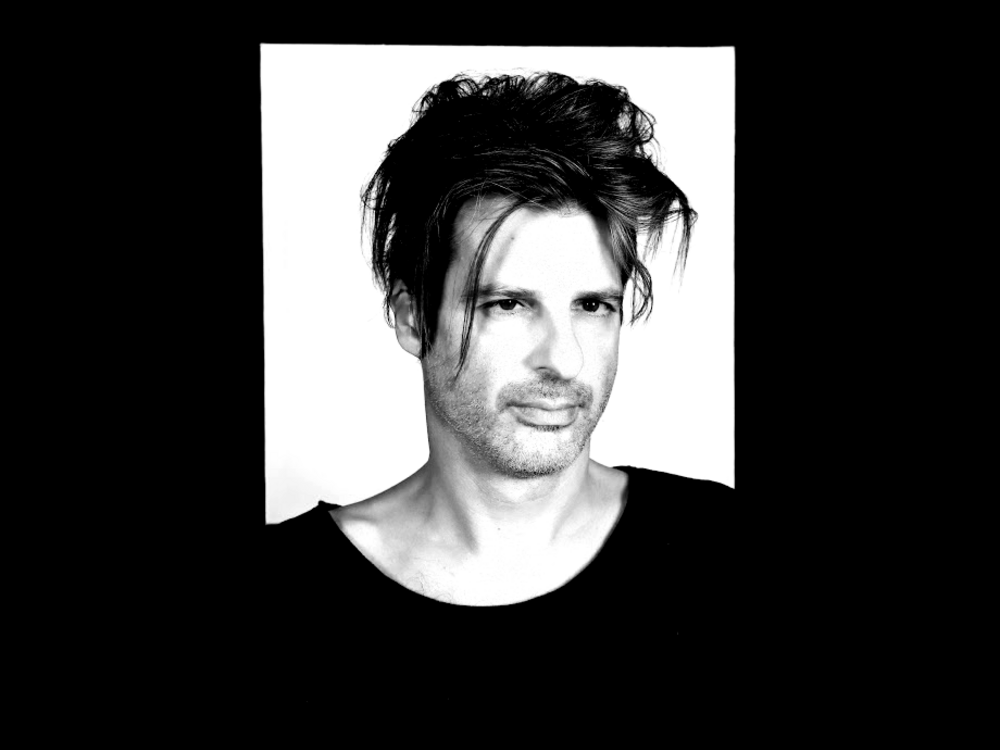 Black and white portrait of PC Naked