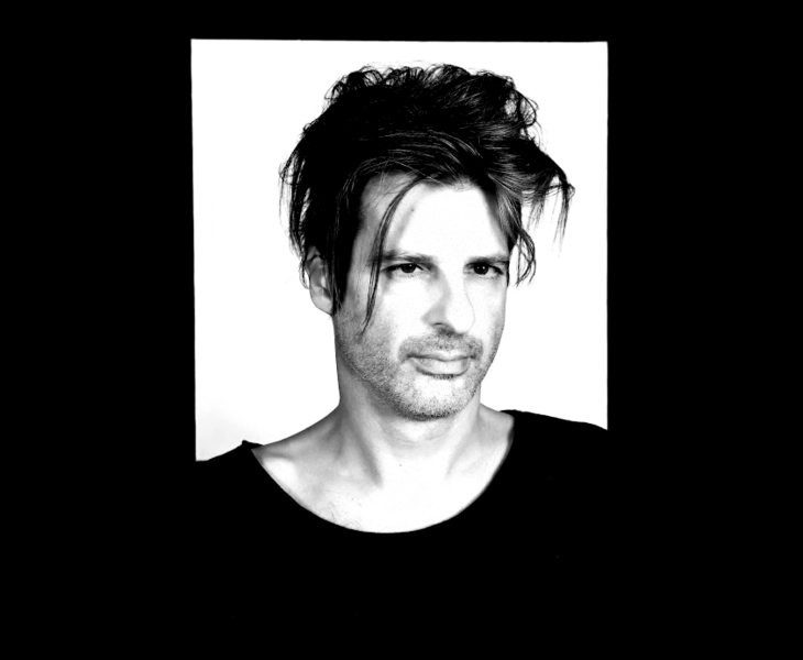 Black and white portrait of PC Naked